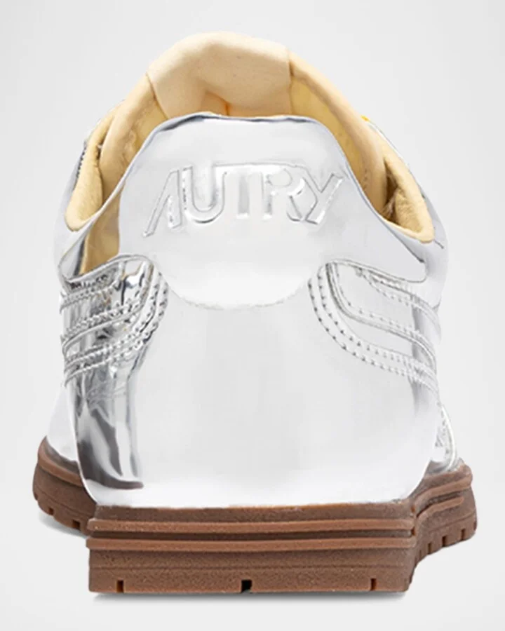 Windspin Retro Metallic Runner Sneakers - Image 3