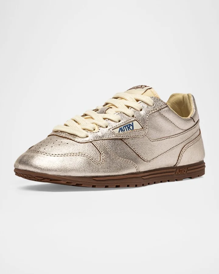 Windspin Retro Metallic Runner Sneakers - Image 4