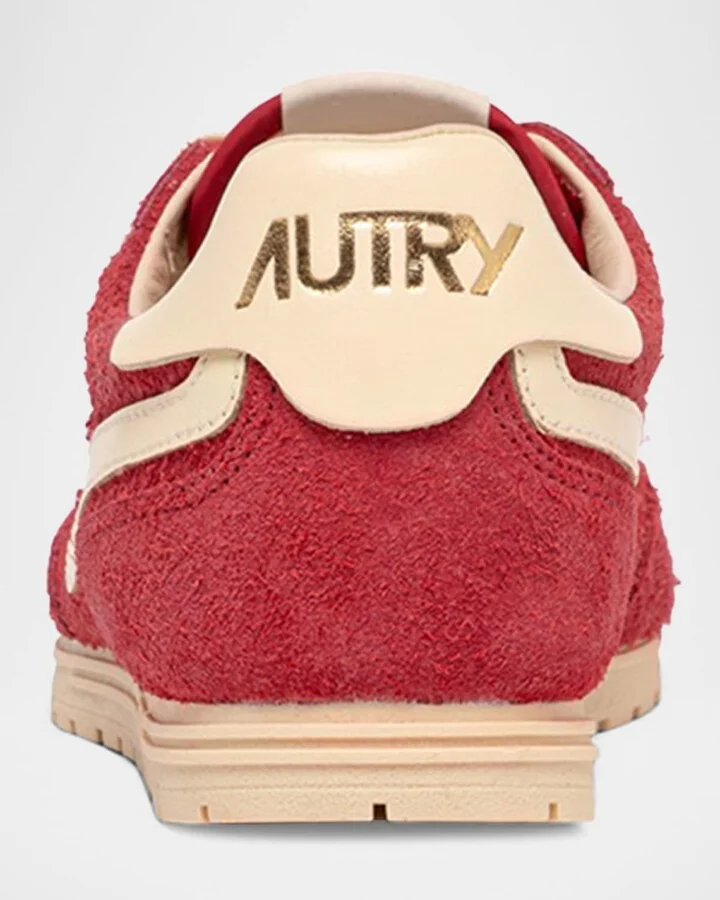 Windspin Retro Suede Low-Top Sneakers - Image 3