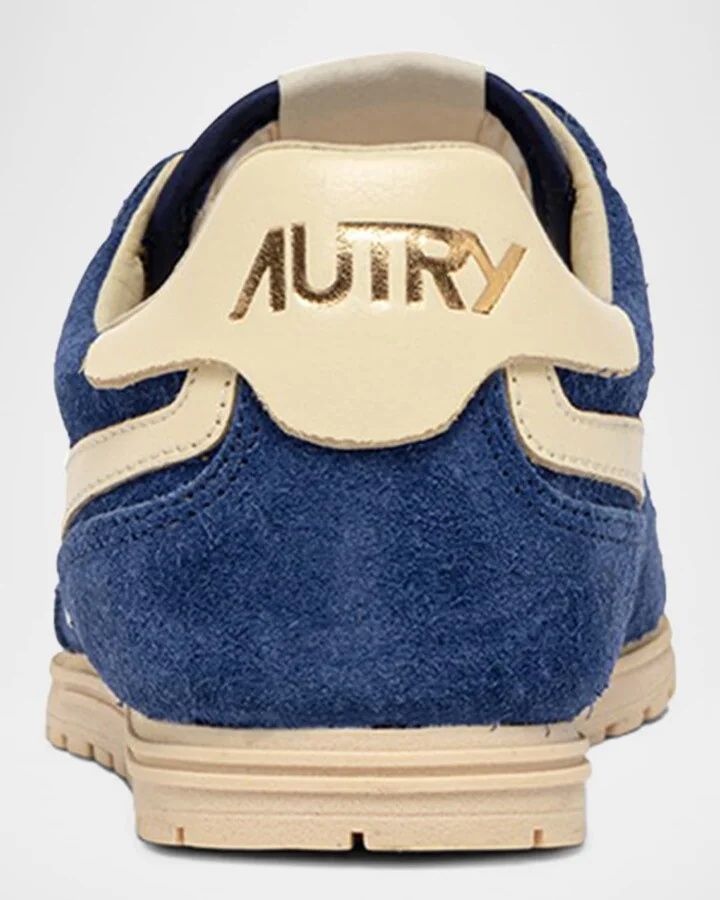 Windspin Retro Suede Low-Top Sneakers - Image 3