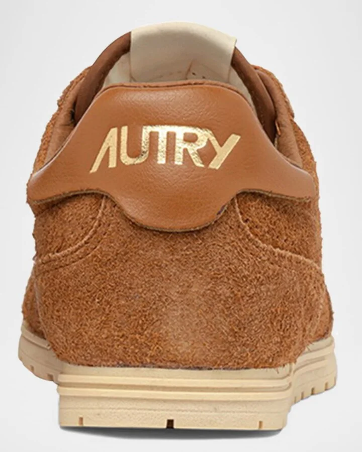 Windspin Retro Suede Low-Top Sneakers - Image 4