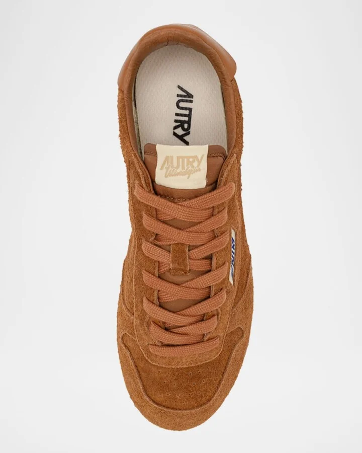 Windspin Retro Suede Low-Top Sneakers - Image 8