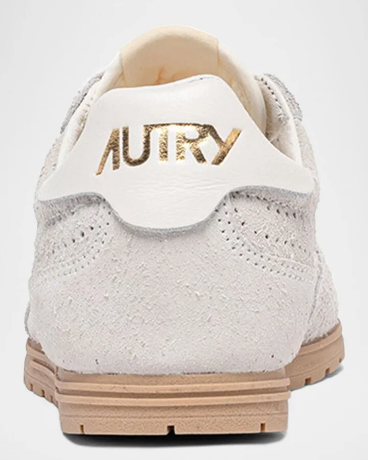 Windspin Retro Suede Low-Top Sneakers - Image 4