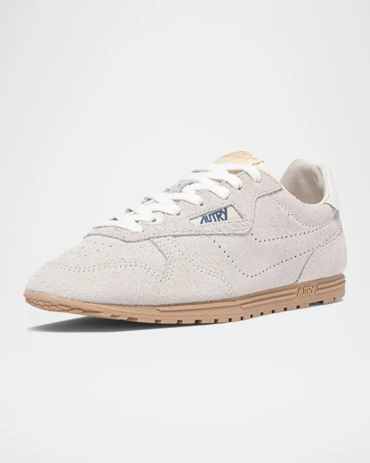 Windspin Retro Suede Low-Top Sneakers - Image 10