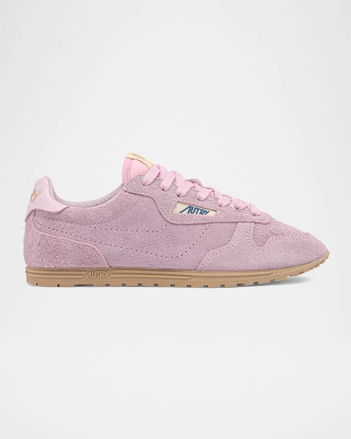 Windspin Retro Suede Low-Top Sneakers