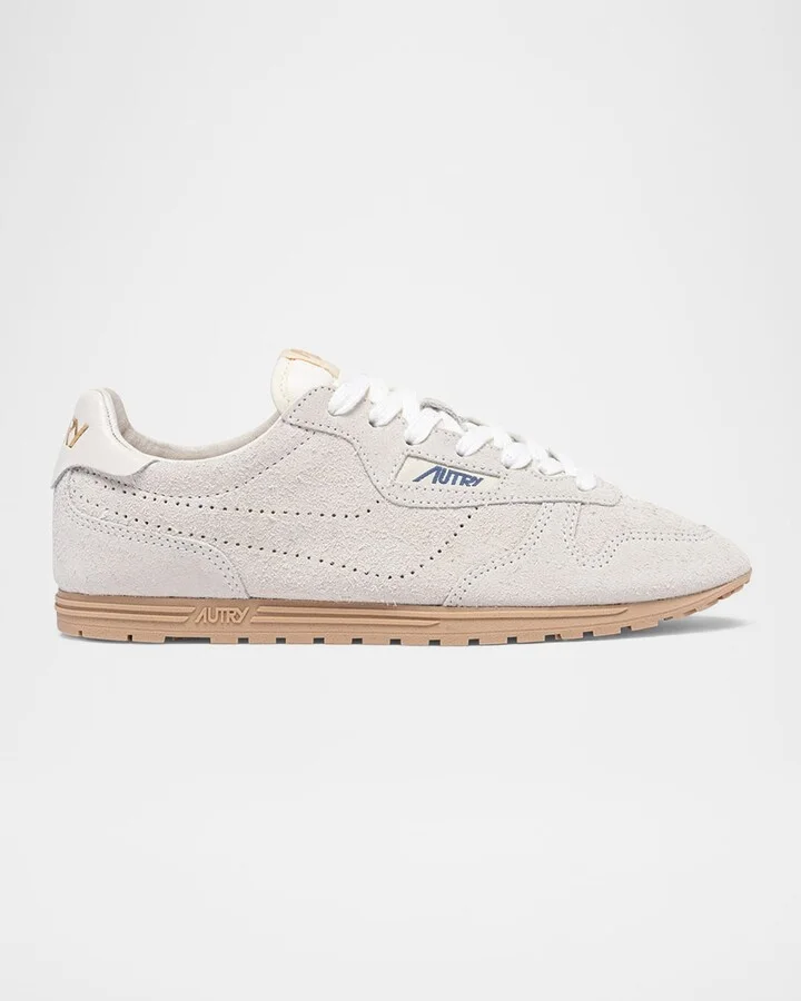 Windspin Retro Suede Low-Top Sneakers