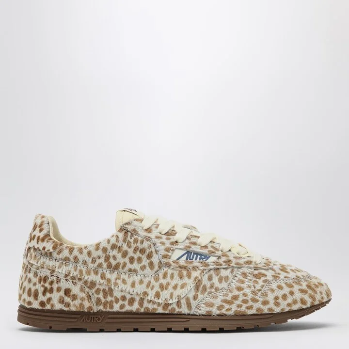 Windspin sneakers in animalier pony skin
