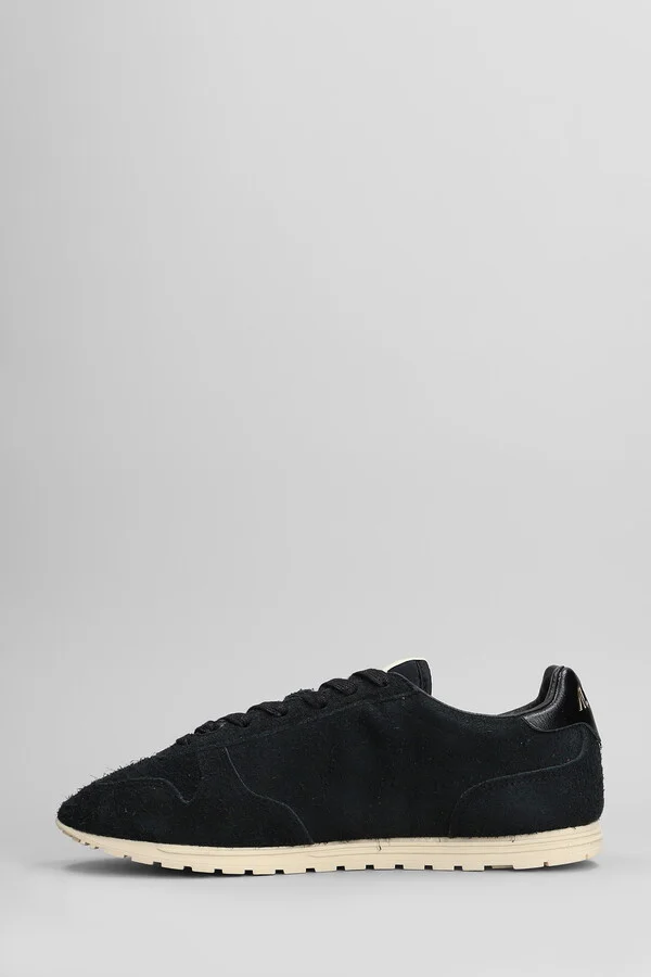 Windspin Sneakers In Black Suede - Image 3