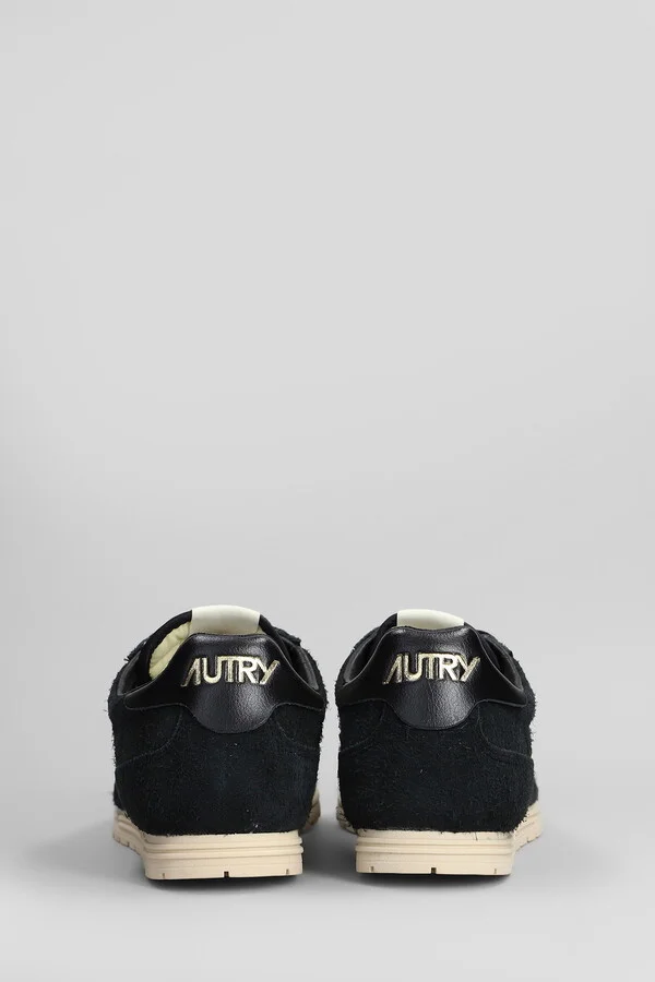 Windspin Sneakers In Black Suede - Image 4