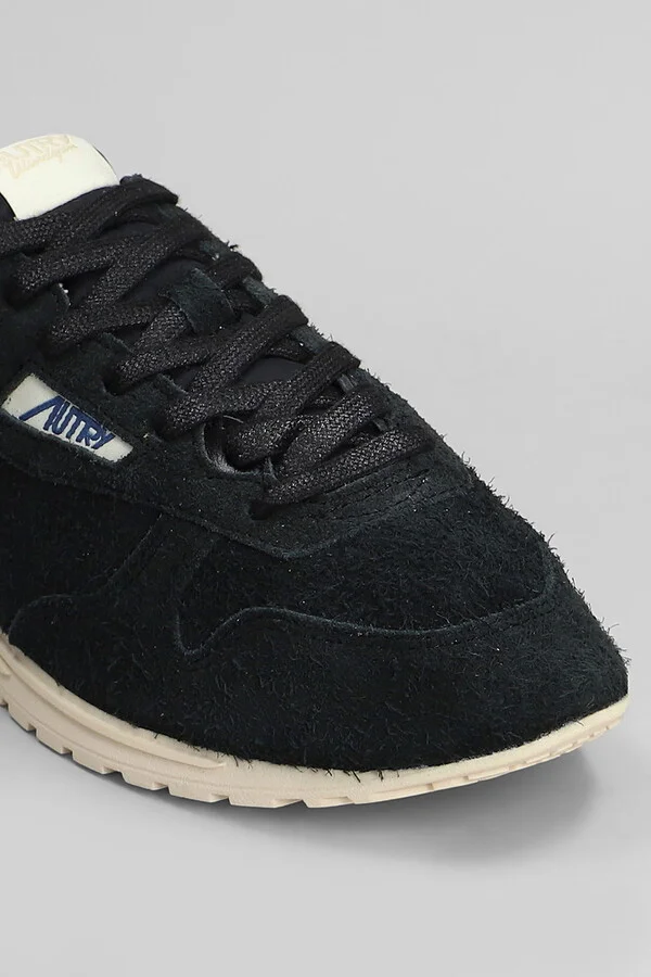 Windspin Sneakers In Black Suede - Image 5