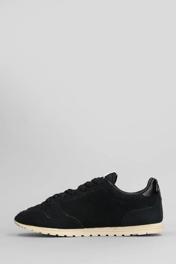 Windspin Sneakers In Black Suede - Image 3