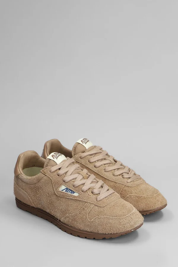 Windspin Sneakers In Brown Suede - Image 2