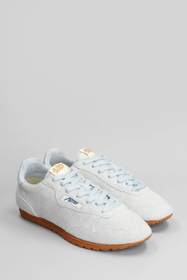 Windspin Sneakers In Grey Suede - Image 2