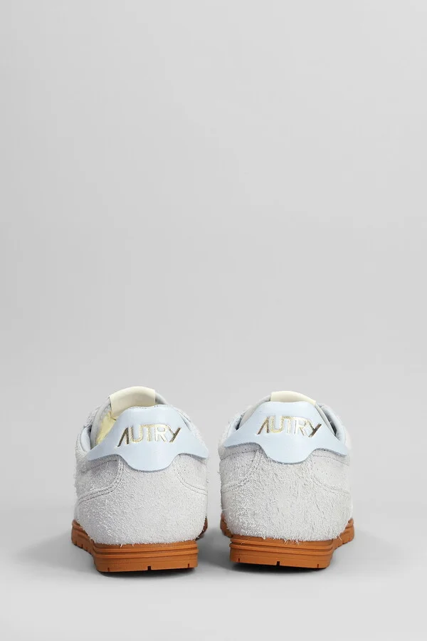 Windspin Sneakers In Grey Suede - Image 4