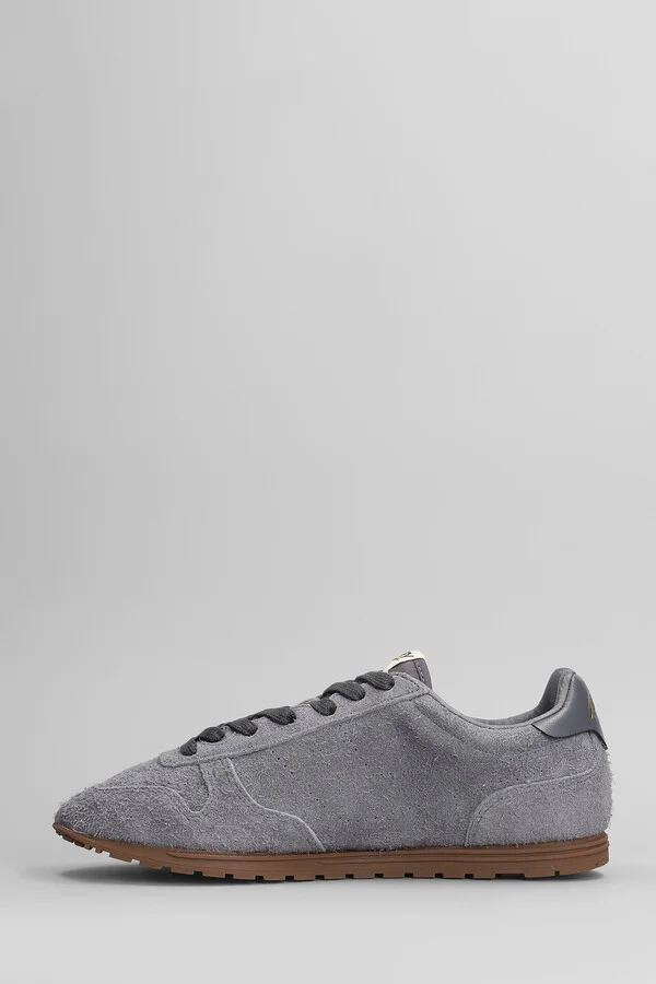 Windspin Sneakers In Grey Suede - Image 3