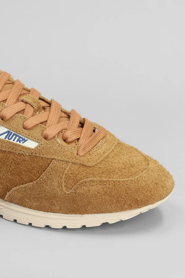 Windspin Sneakers In Leather Color Suede - Image 5