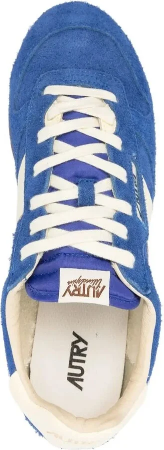 Windspin Sneakers In Suede And Leather Bic And Rutabaga - Image 4