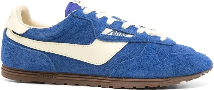 Windspin Sneakers In Suede And Leather Bic And Rutabaga