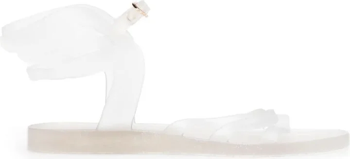 Wing open-toe sandals
