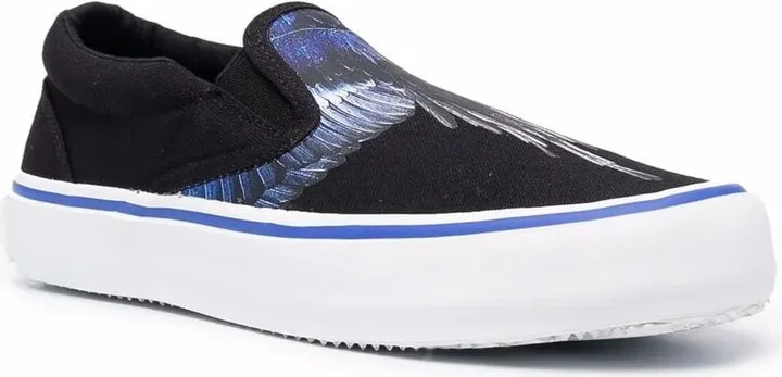 Wings-print slip-on sneakers - Image 2