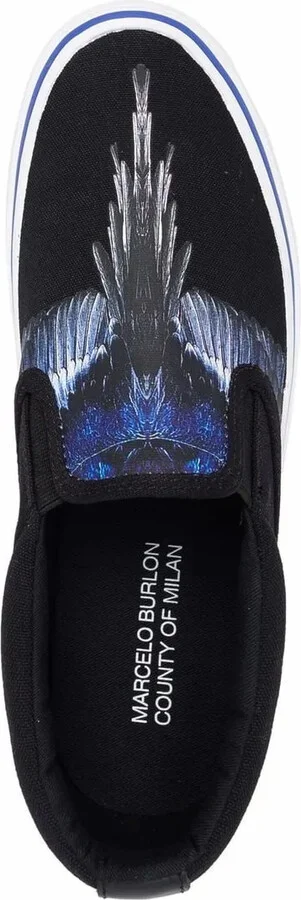 Wings-print slip-on sneakers - Image 4