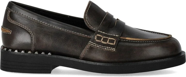 Winona Dark Brown Loafer