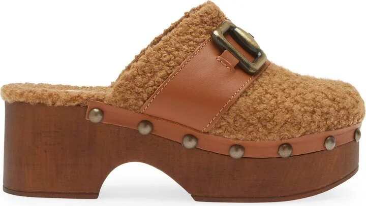 Winona Faux Shearling Platform Clog - Image 3