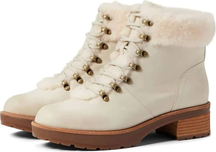 Winslet Hiker Ankle Boot In Cream