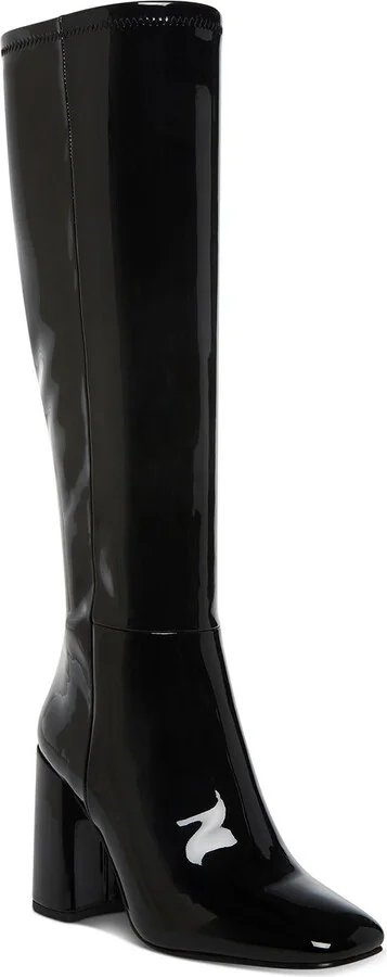 Winsloww Womens Solid Tall Knee-High Boots