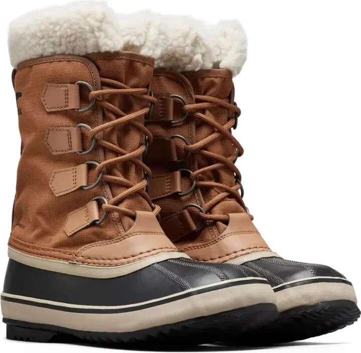 Winter Carnival lace-up shearling-cuff boots - Image 2