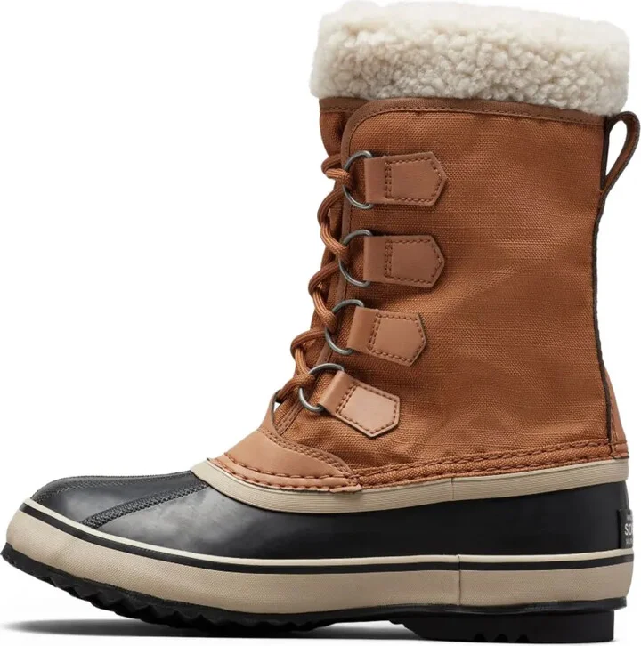 Winter Carnival lace-up shearling-cuff boots - Image 3
