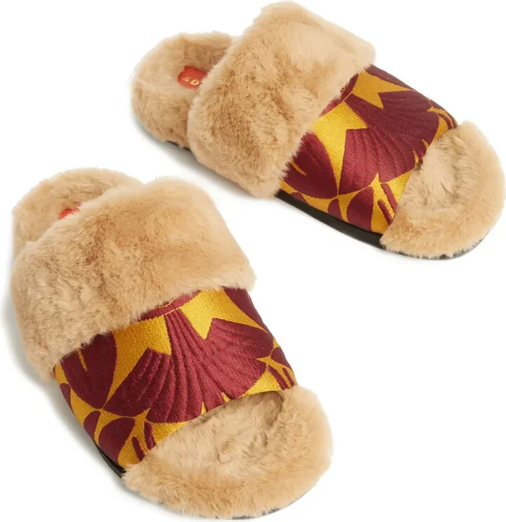 Winter jacquard slides - Image 2