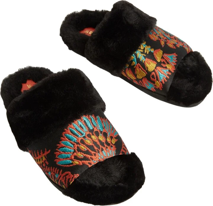Winter Slide Jacquard Sicomore Black - Image 2