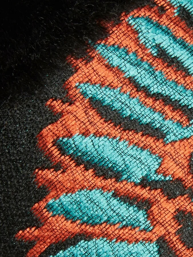 Winter Slide Jacquard Sicomore Black - Image 4