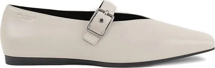 Wioletta buckle-fastening ballet flats