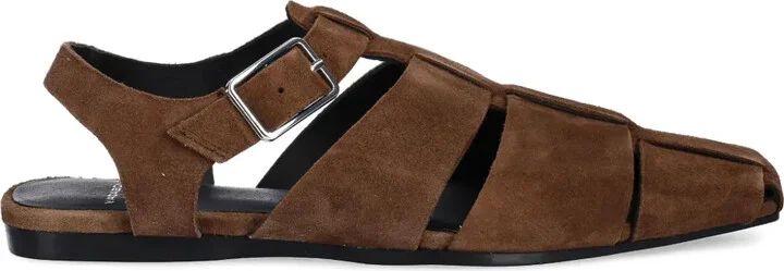 Wioletta buckle-fastening cut-out sandals