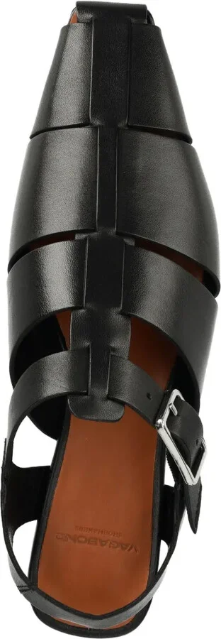 Wioletta buckle-fastening leather sandals - Image 3