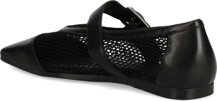 Wioletta buckle-fastening mesh ballet flats - Image 5
