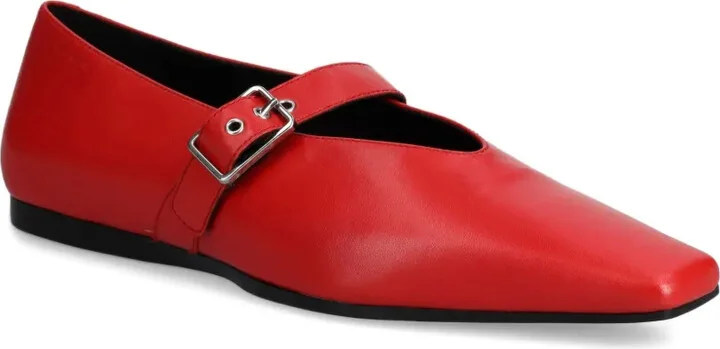 Wioletta buckle-strap ballet flats - Image 2