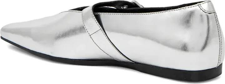 Wioletta buckle-strap ballet flats - Image 5