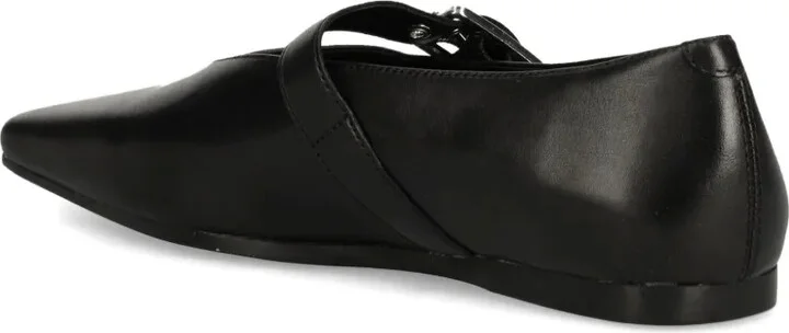 Wioletta buckle-strap pointed ballet flats - Image 5