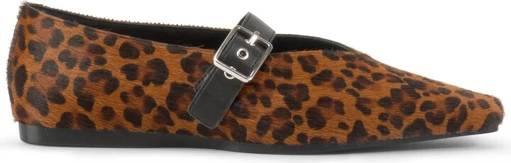 Wioletta Genuine Calf Hair Flat - Image 4