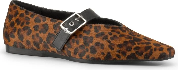 Wioletta Genuine Calf Hair Flat