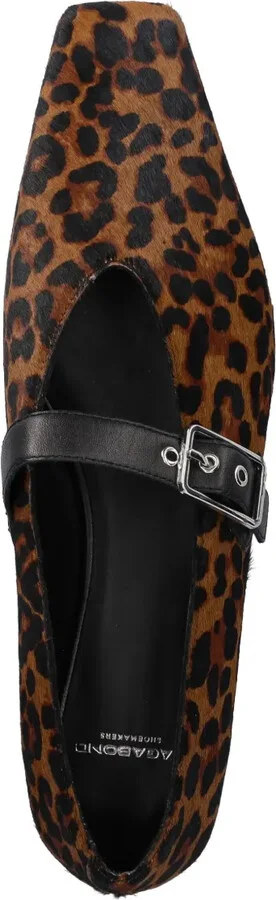 Wioletta leopard-print buckled ballet flats - Image 2
