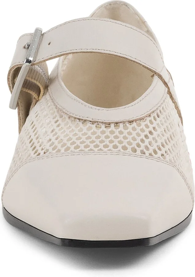 Wioletta Mesh Mary Jane Flat - Image 4
