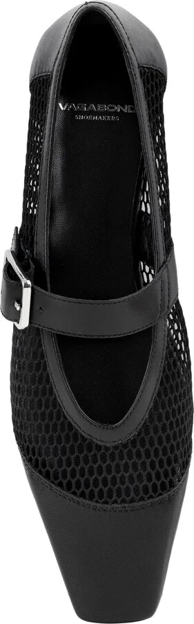 Wioletta Mesh Mary Jane Flat - Image 11