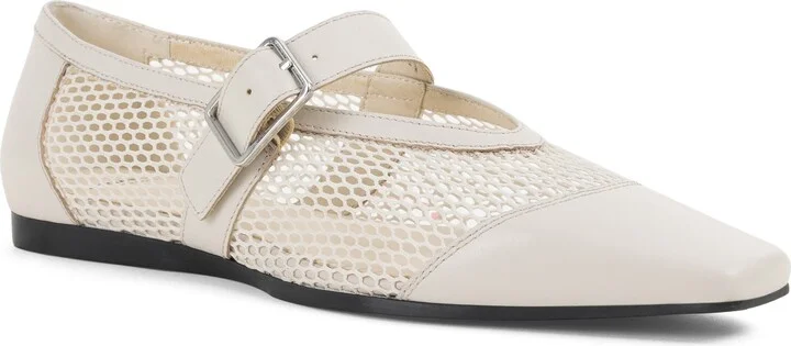 Wioletta Mesh Mary Jane Flat