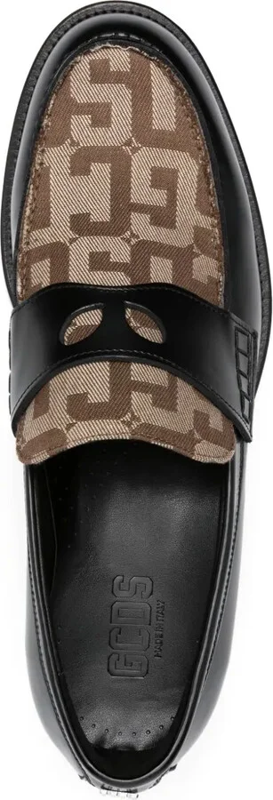 Wirdo monogram-pattern loafers - Image 4