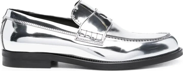 Wirdo reflective-effect loafers