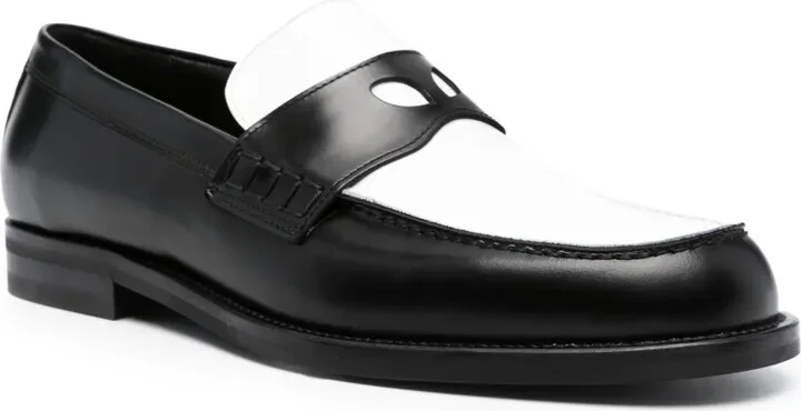 Wirdo two-tone design loafers - Image 2
